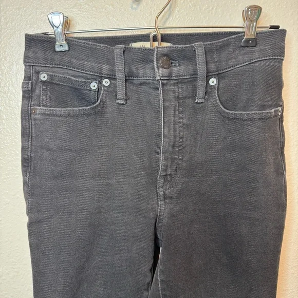 Madewell Black Cali Demi Boot Cut Jeans Size 27 - Picture 2 of 7